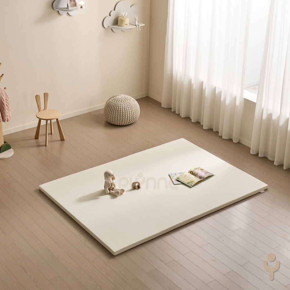 플린느 스탠다드 유아 놀이 층간소음 틈없는 항균 셀프 1단 200x140x4cm, 그레이지 - 상품 이미지