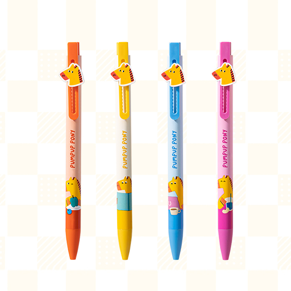 우정볼펜 퀵드라이 DIY 퍼즐 볼펜 0.5mm (블랙잉크) 4종 파츠 포함 - 상세 이미지 2
