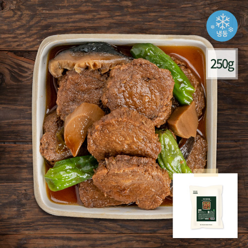 비건 장조림 콩고기 대체육 채식 식물성 단백질 베지푸드 250g, 4개 - 상품 이미지