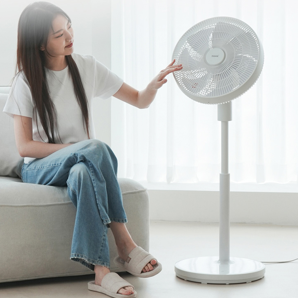 한경희 36단 풍속조절 BLDC 저소음 리모컨 높이조절 선풍기 HDC340 이미지 7