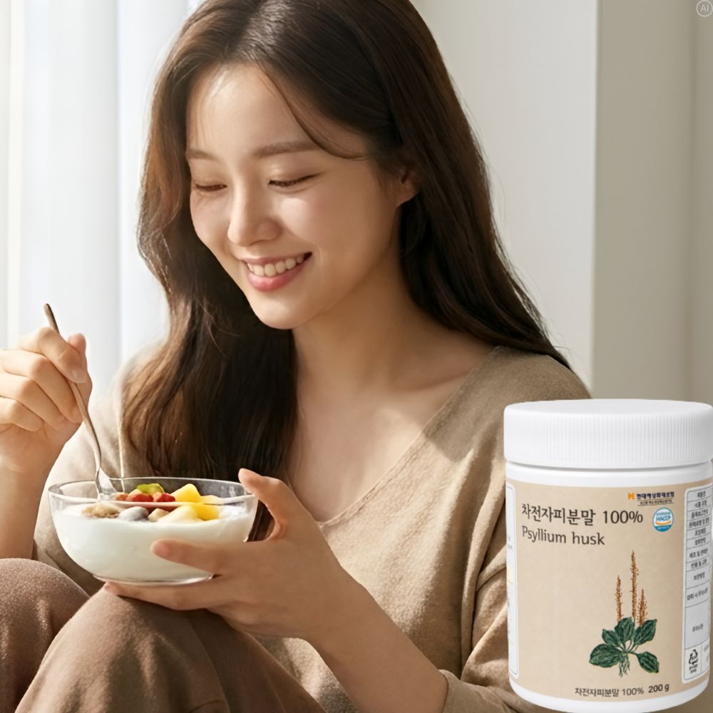 차전차피 가루 식이습관 차전자 괘변 차전차 똥잘나오는법 약50일 - 상세 이미지 3