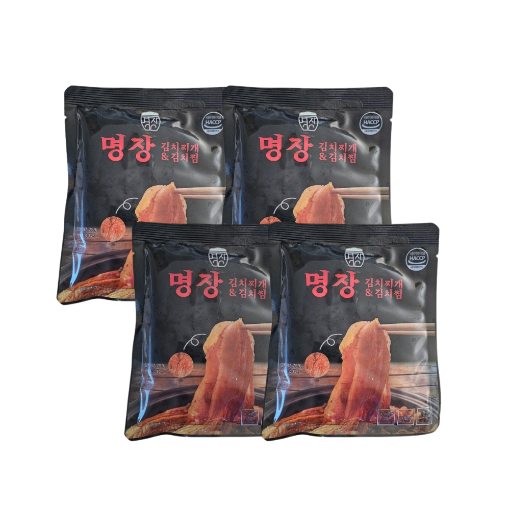 명장 김치찌개김치찜 (250g) 간편식 x4개입 - 상품 이미지