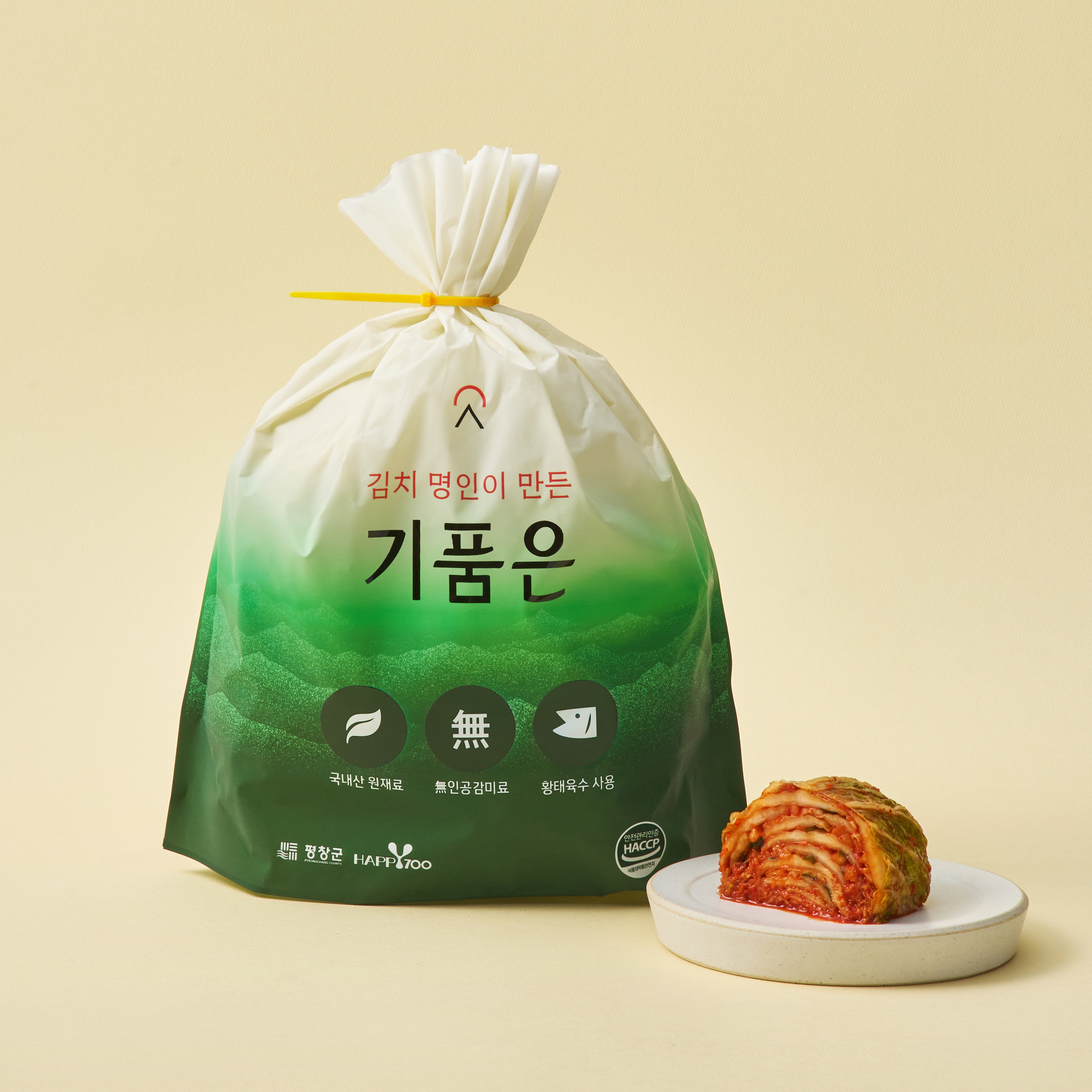 발왕산 기품은 배추김치 5kg, 1개 - 상품 이미지