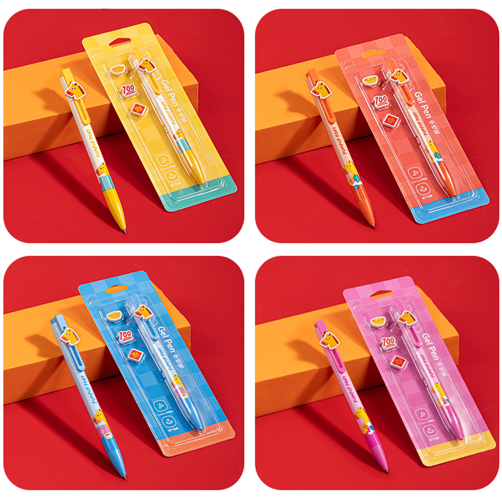 우정볼펜 퀵드라이 DIY 퍼즐 볼펜 0.5mm (블랙잉크) 4종 파츠 포함 - 상세 이미지 3