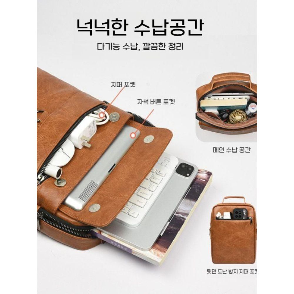 서피스 프로 12 보호 케이스 싱글 숄더 크로스 백 태블릿 가방 노트북 백팩 - 상세 이미지 4