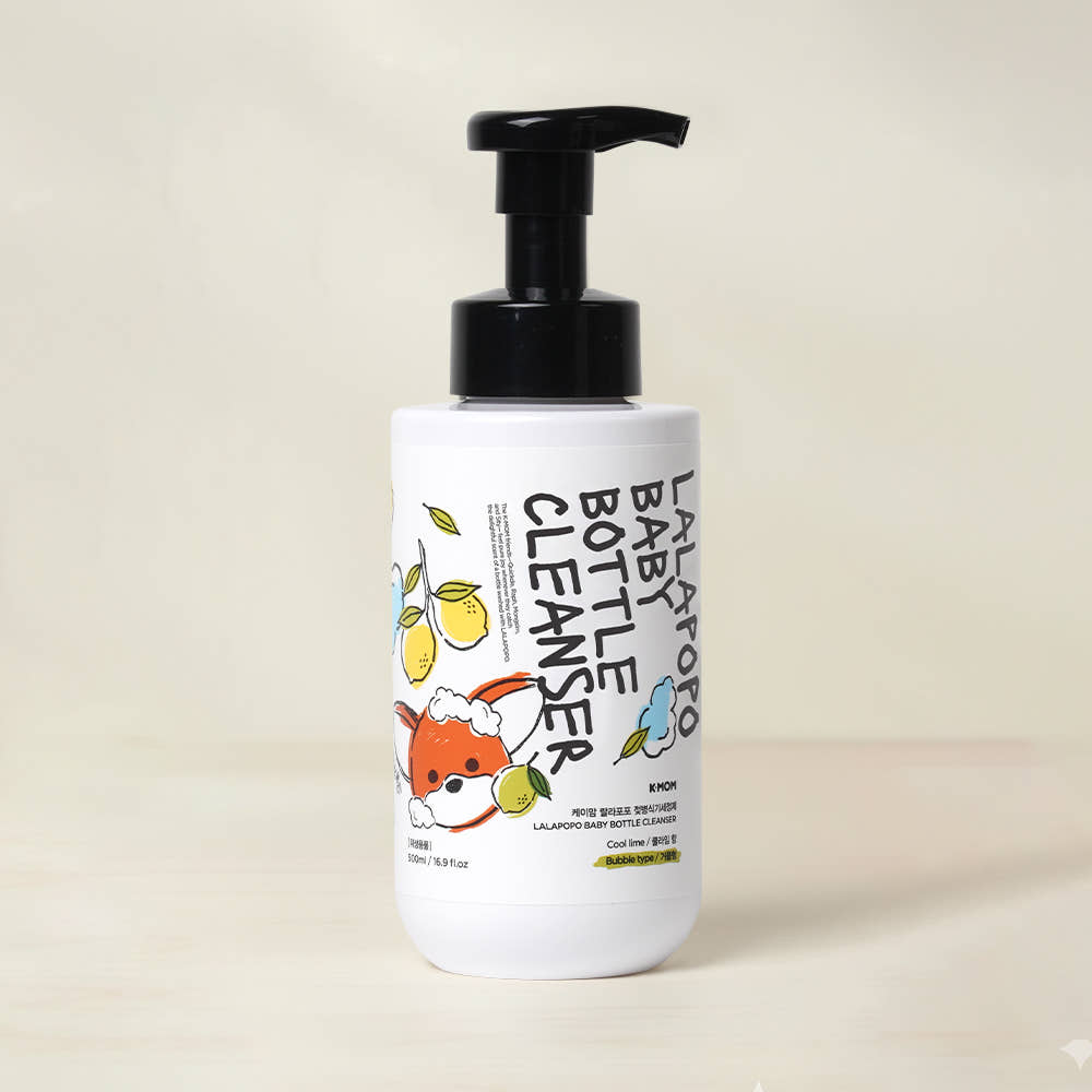 케이맘 랄라포포 젖병식기세정제 용기 500ml (거품형) - 상품 이미지