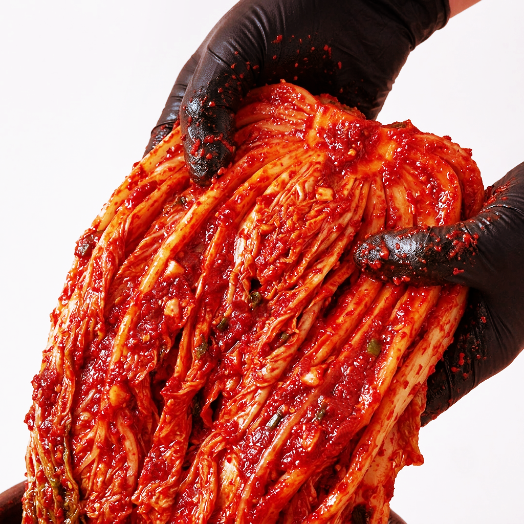 [당일생산 당일출고] 김치대통령 맛있게 매운 맵싹배추김치 실비김치 4kg, 1개 - 상세 이미지 3