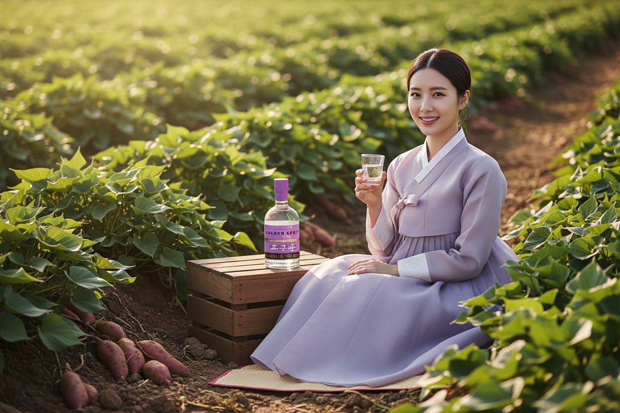 골든스피릿 고구마소주 25도 노브랜드 지역특산주 전통주 375ML - 상세 이미지 4