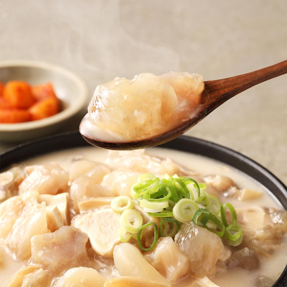 진심먹거리 보양식 진한 사골 스지 도가니탕1.5kg x2팩 밀키트 - 상세 이미지 3