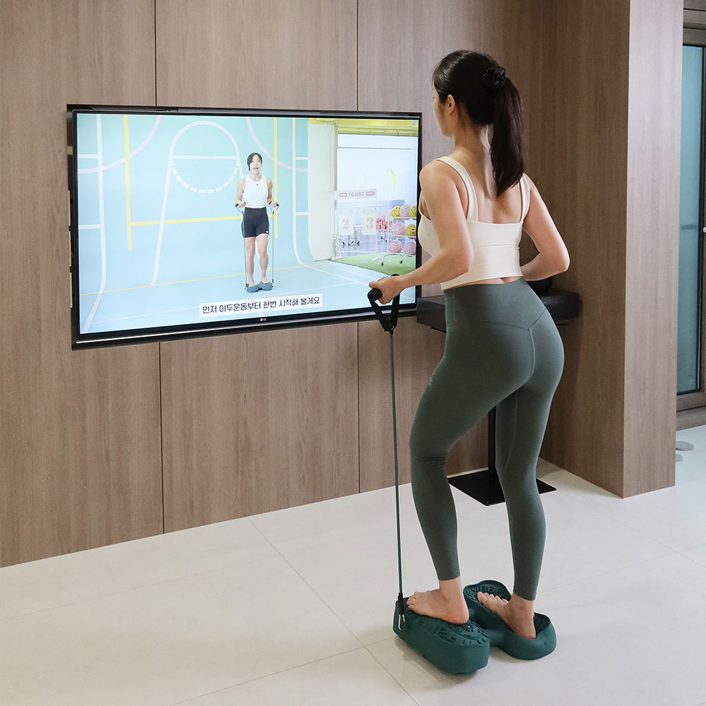 다이어트학교 리압스텝퍼V3 PRO 가정용 천국의계단 계단오르기 스텝밀 에어 유산소 지압 말랑스텝퍼 - 상세 이미지 4