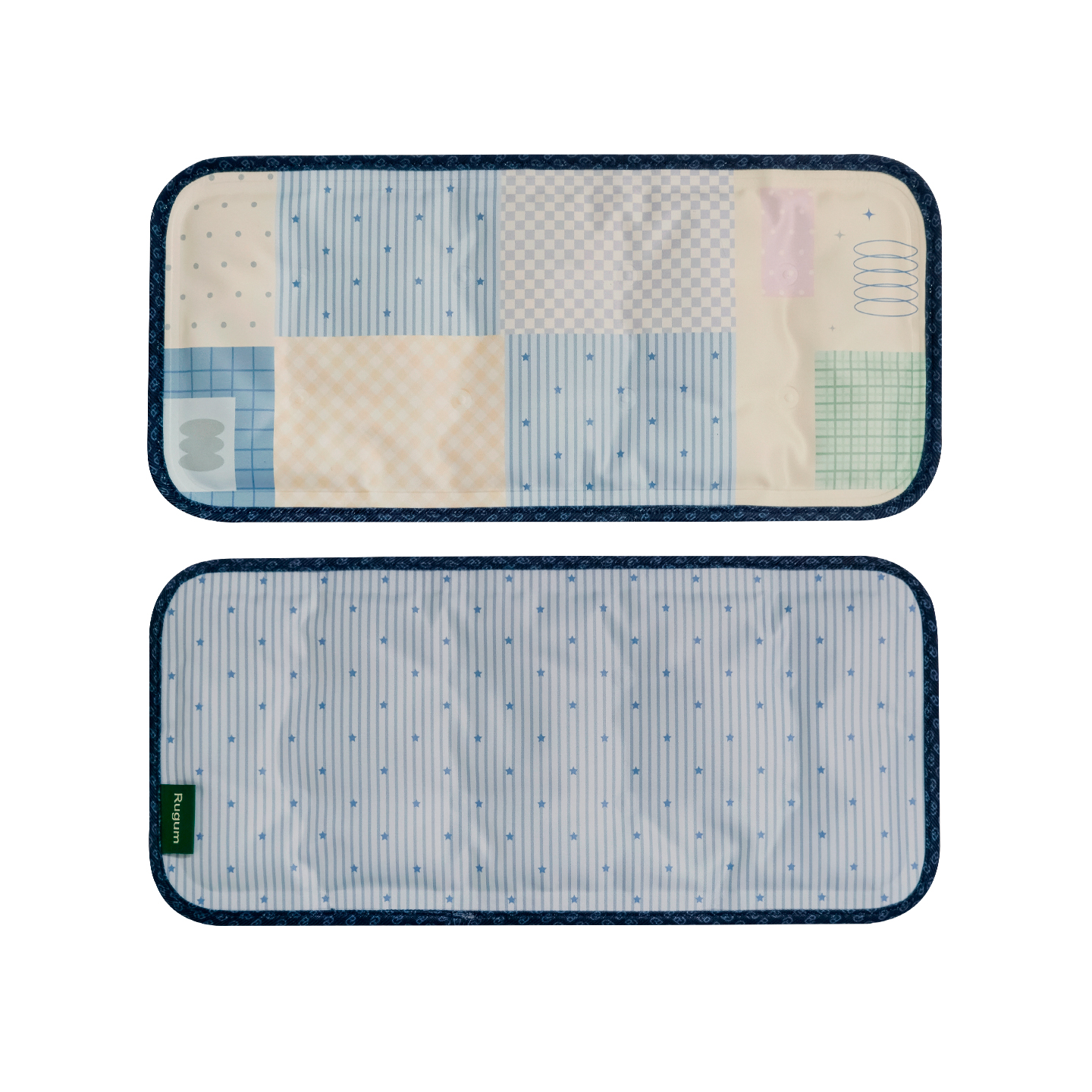 미니 쿨매트 11종 반려동물 여름 아이스 쿨링 냉감 패드 시원한 방석 밀키패치워크, 36x16cm - 상품 이미지