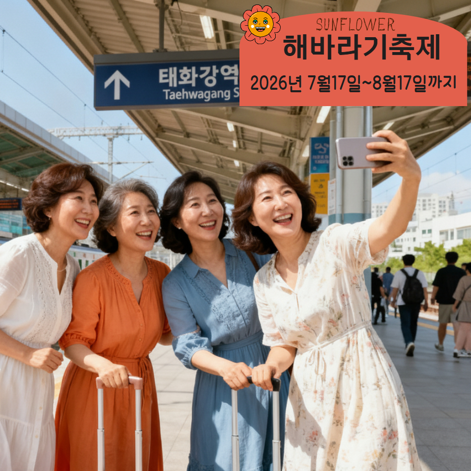 [기차여행] 여름특선 태백해바라기축제&함백산 만항제 야생화 - 상세 이미지 2