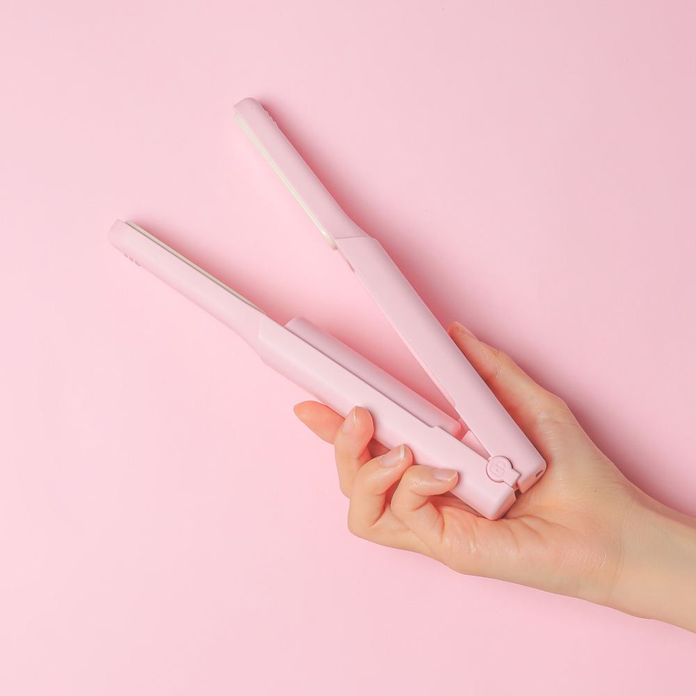 루아르 미니 무선 판 고데기 휴대용 앞머리 뿌리볼륨 매직기 이미지 6