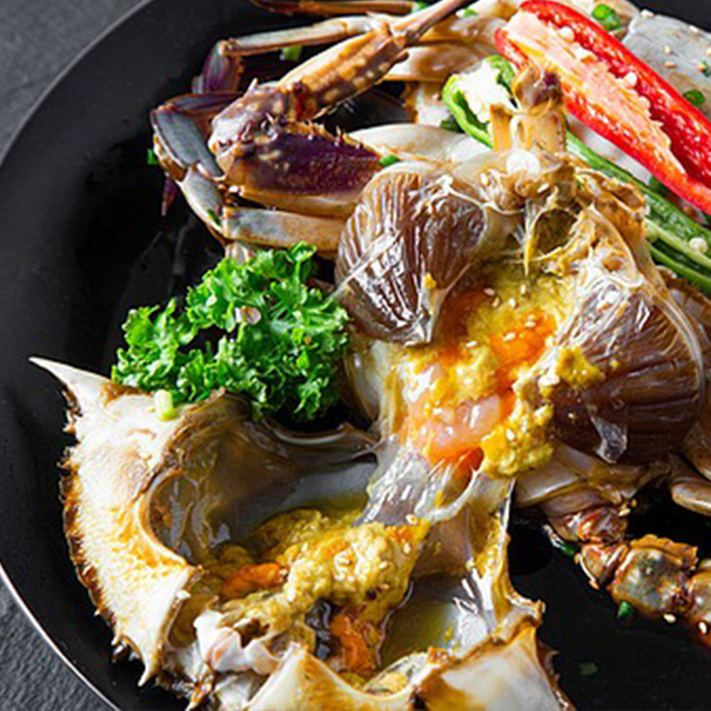 토해원 국내산 서해안 급냉 암꽃게 알배기 꽃게 찜용 꽃게탕 게장 1kg 2kg 절단X - 상세 이미지 4