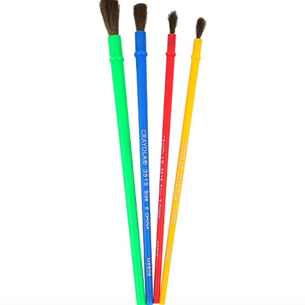 가벼운드로잉용미술붓 정밀묘사수채화용세필붓 부드러운돈모미술용페인트붓 4타입 - 상세 이미지 4