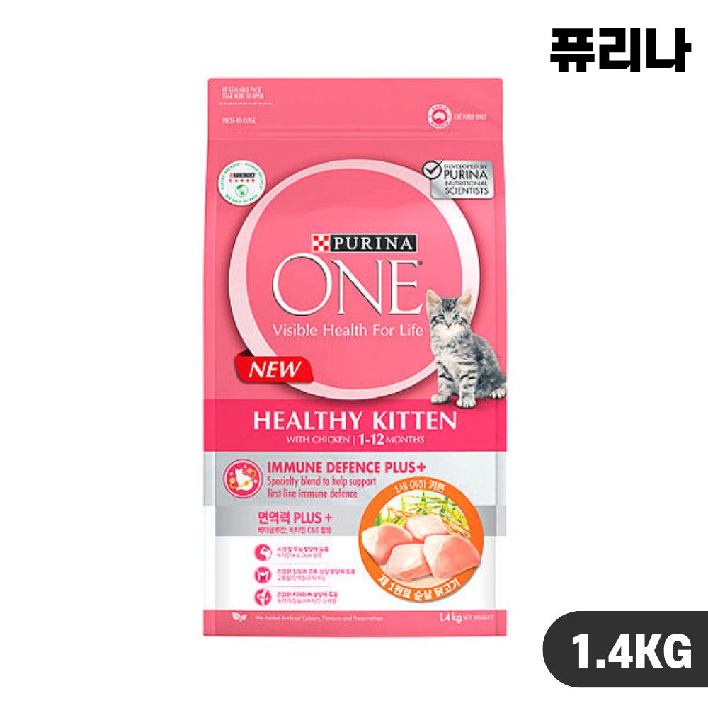 [빠른출고] 퓨리나 원 캣 고양이사료 키튼, 1.4kg, 1개 - 상품 이미지