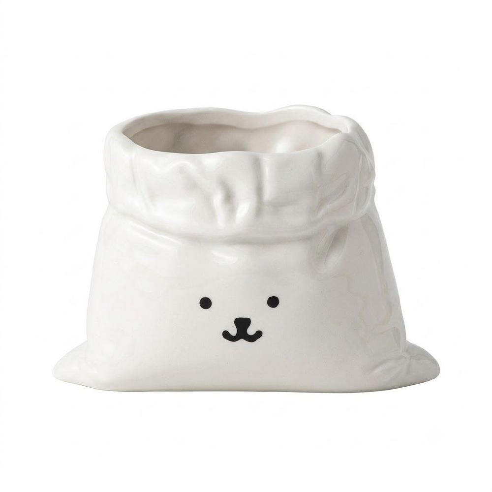 도자기 포대 자루 머그컵 미피 농담곰 커피 카페 유니크 잔 DIY 데스크테리어 이미지 8