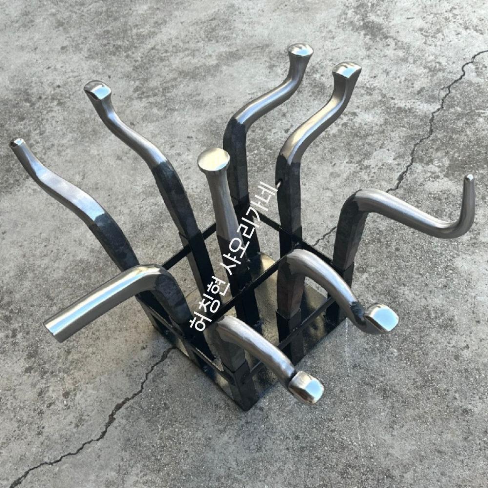 쇠모루 대장간 곡선 단조작업 다양한 금속공예 형태 1 - 상세 이미지 4