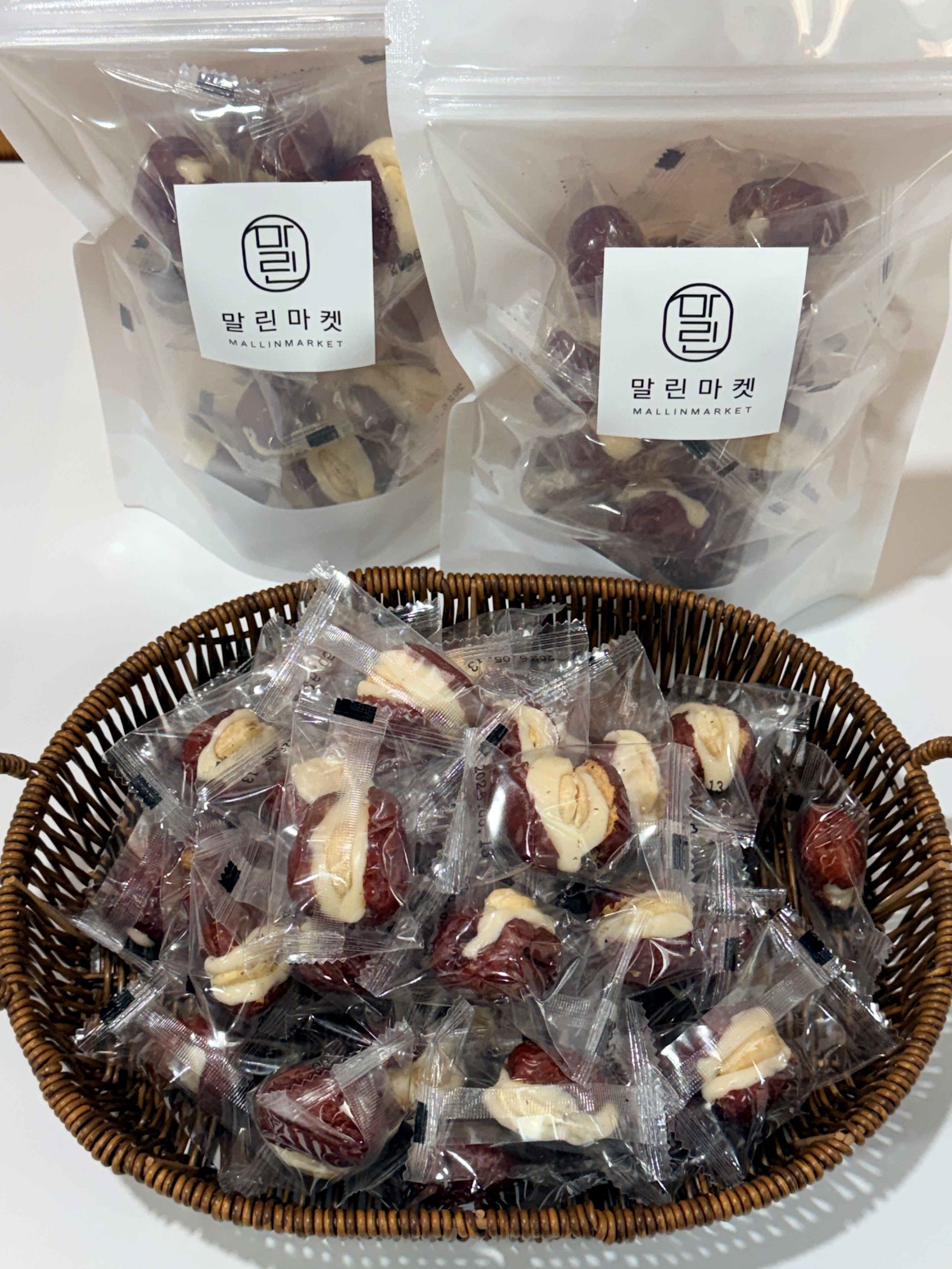 말린마켓 대추 밀크캐슈넛 개별포장 한입간식 200g - 상세 이미지 5