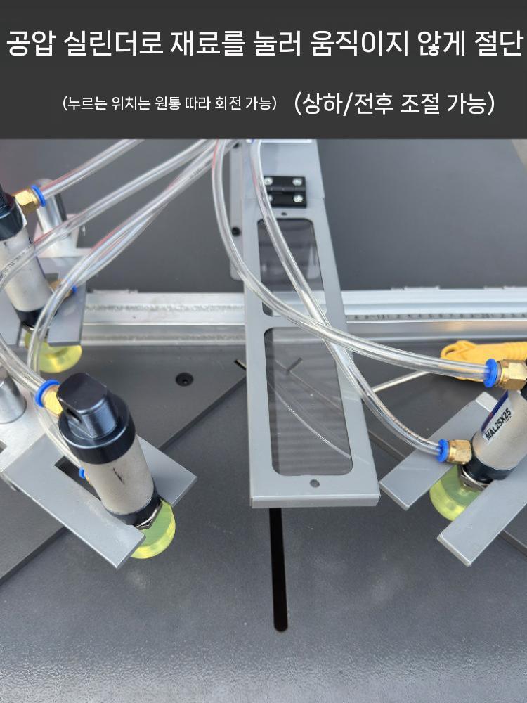 프로파일 절단기 컷팅 작업용 정밀 재단 컷팅기 절단 305mm 12 인치 220V - 상세 이미지 3