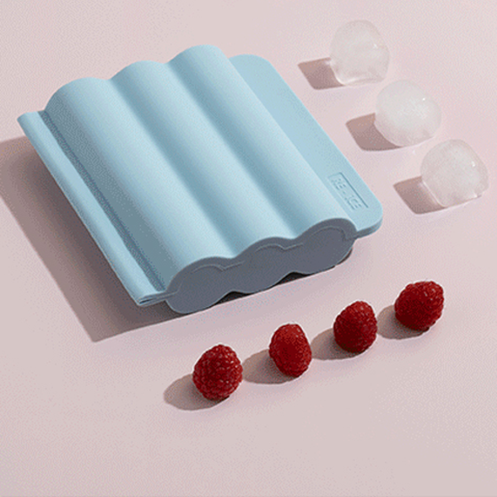 뚜껑일체형홈카페용얼음틀 실리콘소재위생적아이스몰드 여름필수템음료제조얼음트레이 15구 - 상세 이미지 3