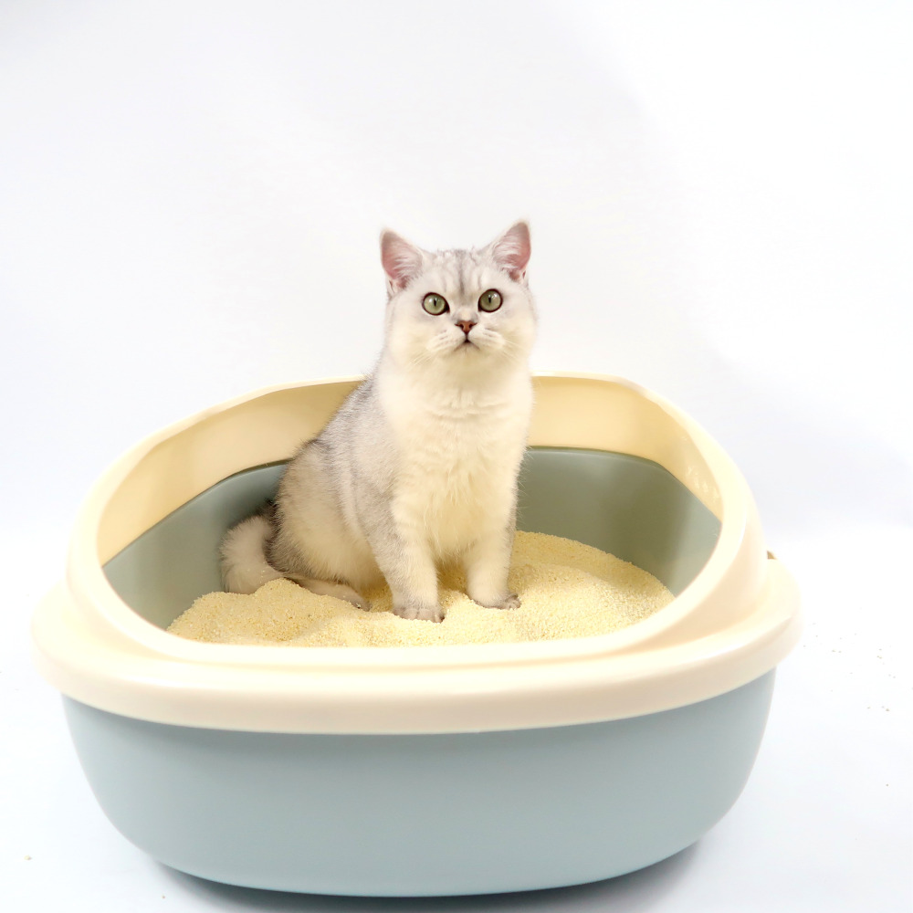 오픈형 고양이 화장실 대형 고양이 배변통 - 상세 이미지 3