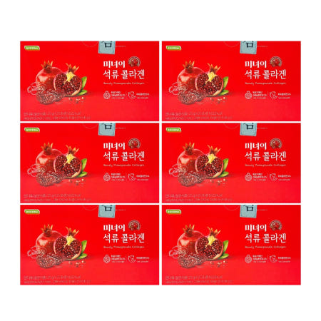 로지나 미녀의 석류콜라겐 25g x 25포 6개