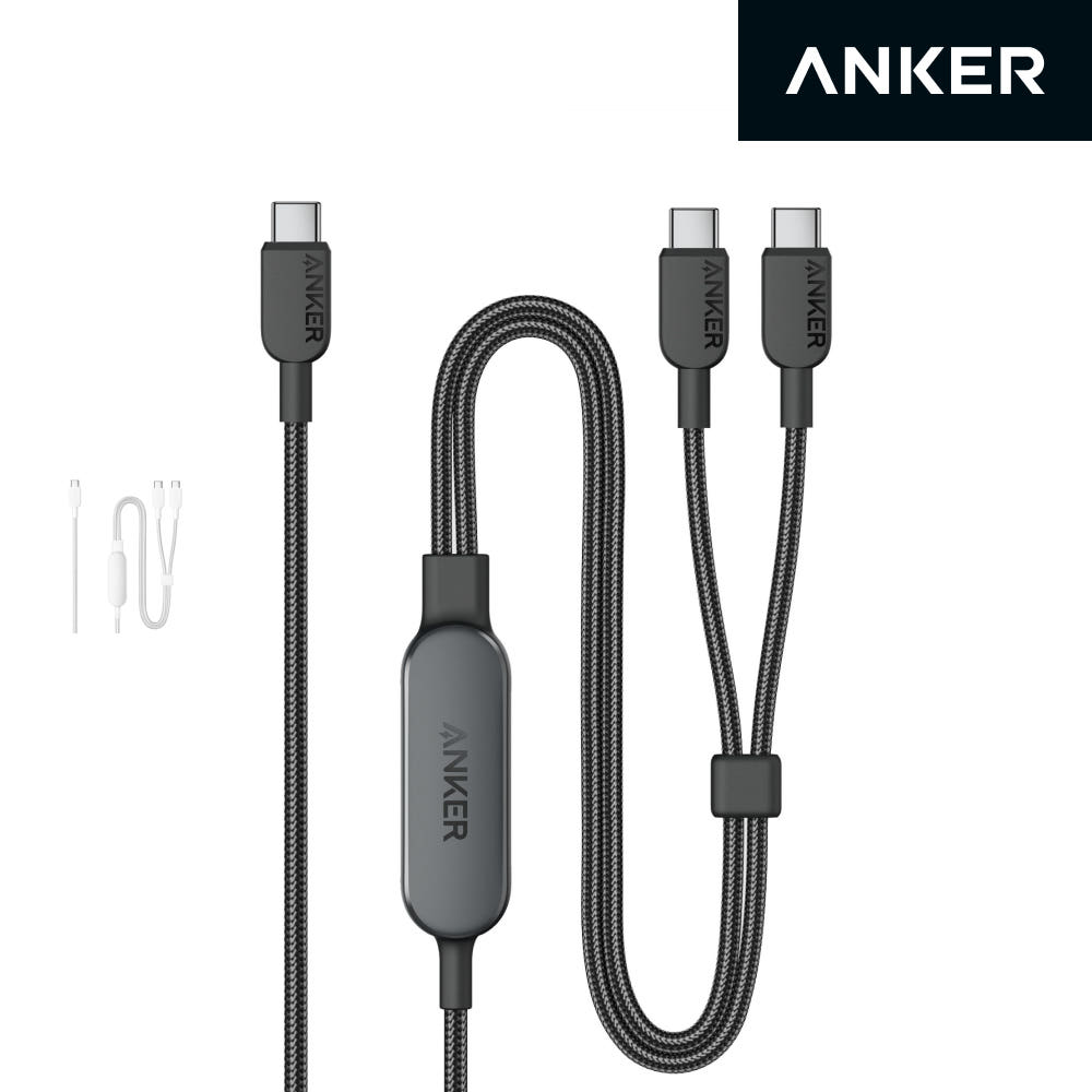 앤커 공식스토어 앤커 USB-C to C 140W 2-in-1 케이블 A8895