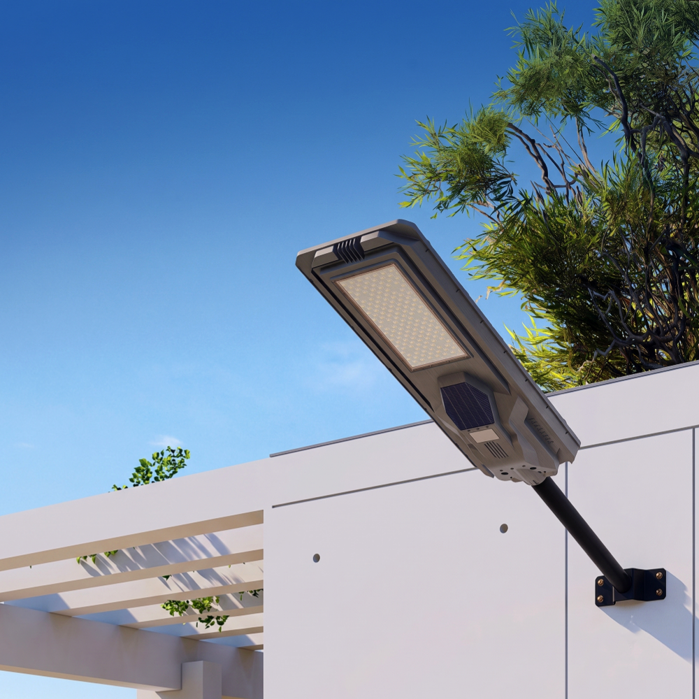 태양광 가로등 일체형 센서등 정원등 투광등 보안등 LED 조명 전등 벽등 800W - 상세 이미지 5