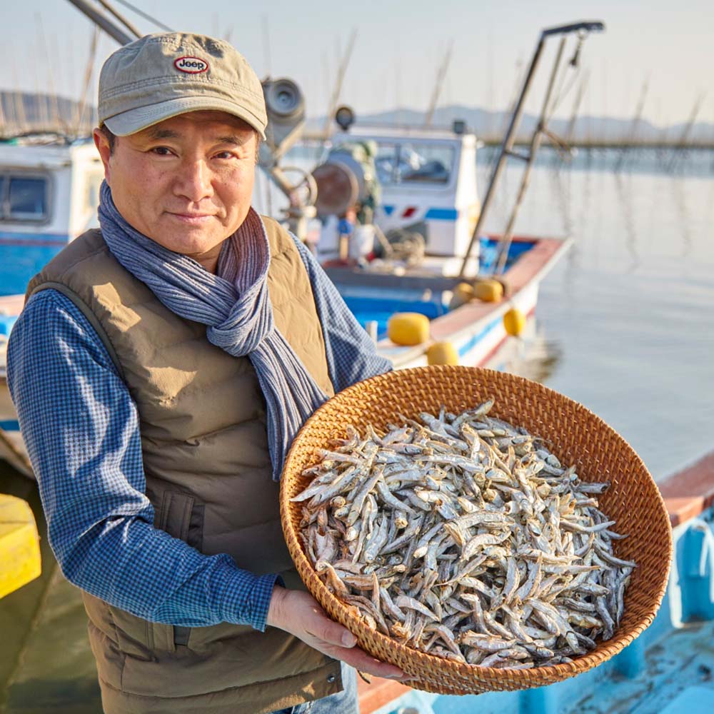 최상급 남해 저염 죽방멸치 250g 햇멸치 고바멸치 대멸 중멸 세멸 안주 조림 볶음 - 상품 이미지