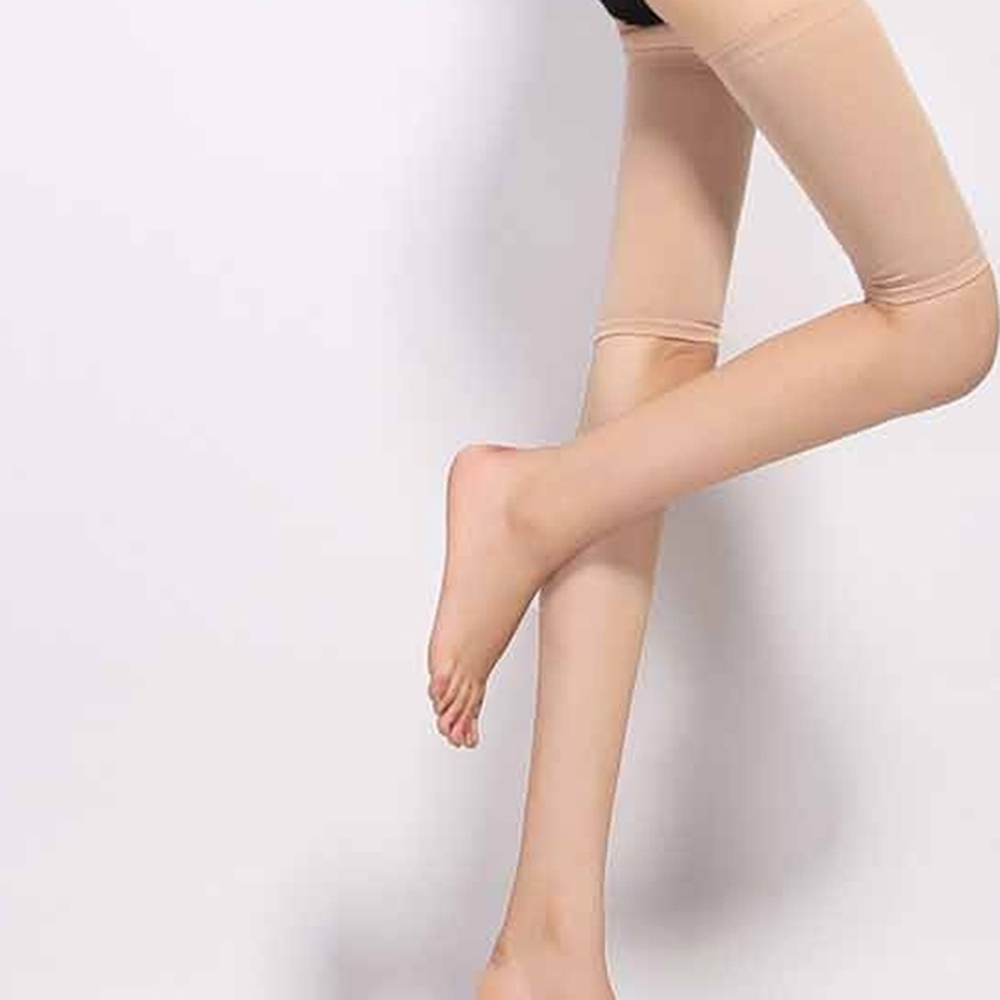 블랙다리붓기압박밴드 슬림핏라인관리허벅지밴드 탄탄압박하체관리수면스타킹 - 상세 이미지 2