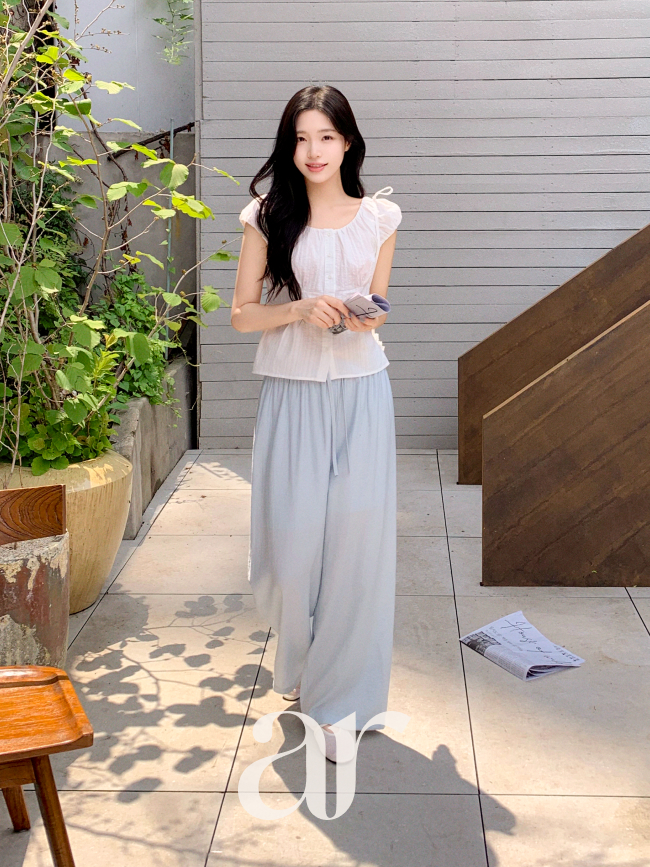 린넨 와이드 밴딩 팬츠 ps5269 - 상세 이미지 2