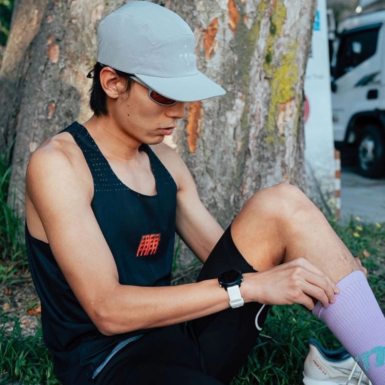 rnrn 러닝 등산 모자 대두 여름 테니스 마라톤 나일론 런닝 큐브 캡 - 상세 이미지 3