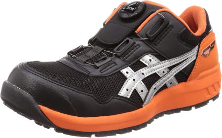[해외]Asics Unisex 윈잡 CP209 BOA JSAA A형 토캡 안전화 작업화 미끄럼 방지 밑창 FuzeGEL 장착 25.0 cm 3E phantom/silver