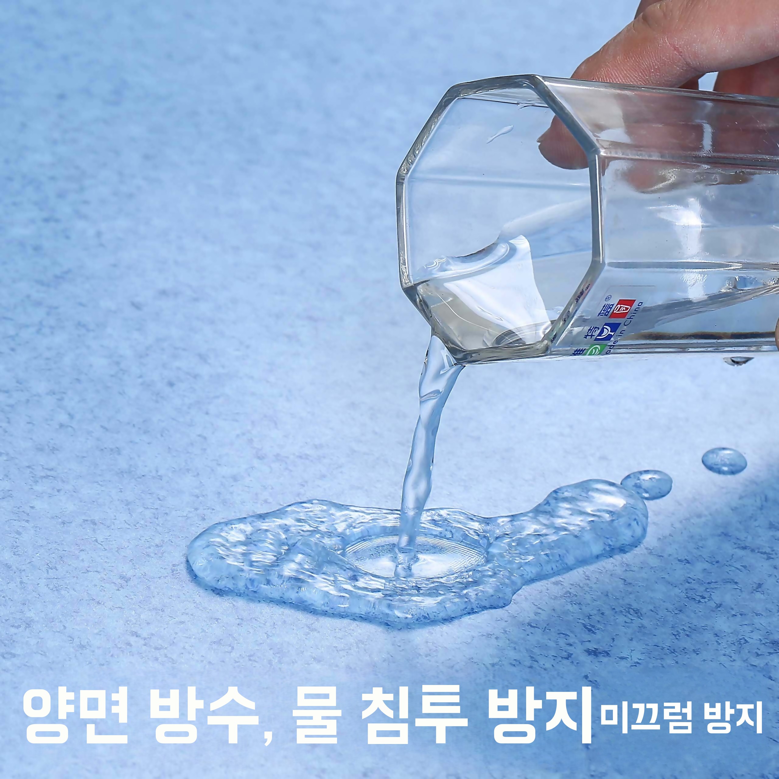방바닥 장판 대리석 모양 장판 상가 바닥 발코니 - 상세 이미지 2
