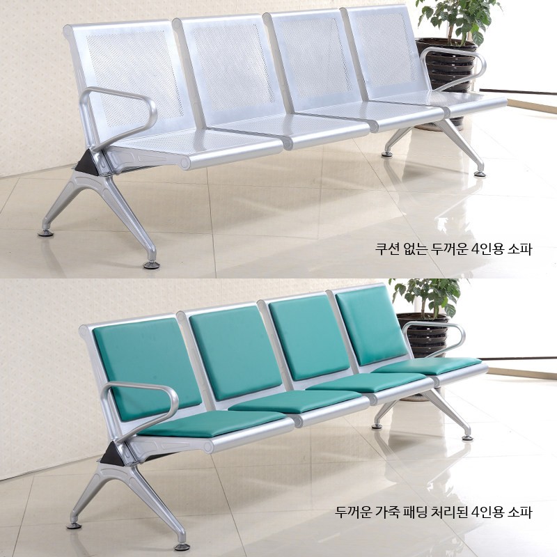 병원의자 긴의자 대기의자 공항 역 관공서 장의자 - 상세 이미지 5