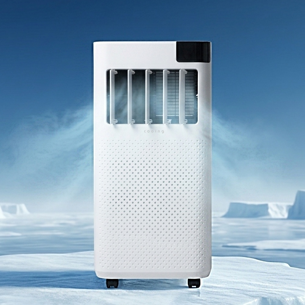 쿠잉 스마트 이동식에어컨 ACP-S9000W 미니 소형 캠핑용 실외기없는 이동형 이미지 8