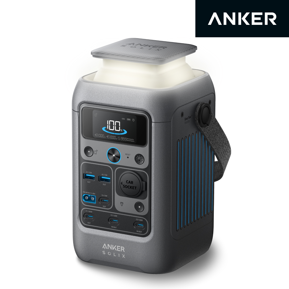 앤커 솔릭스 C300 DC 90000mAh 300W 인산철 캠핑 파워뱅크 차박 대용량 휴대용 보조배터리 A1726 - 상품 이미지