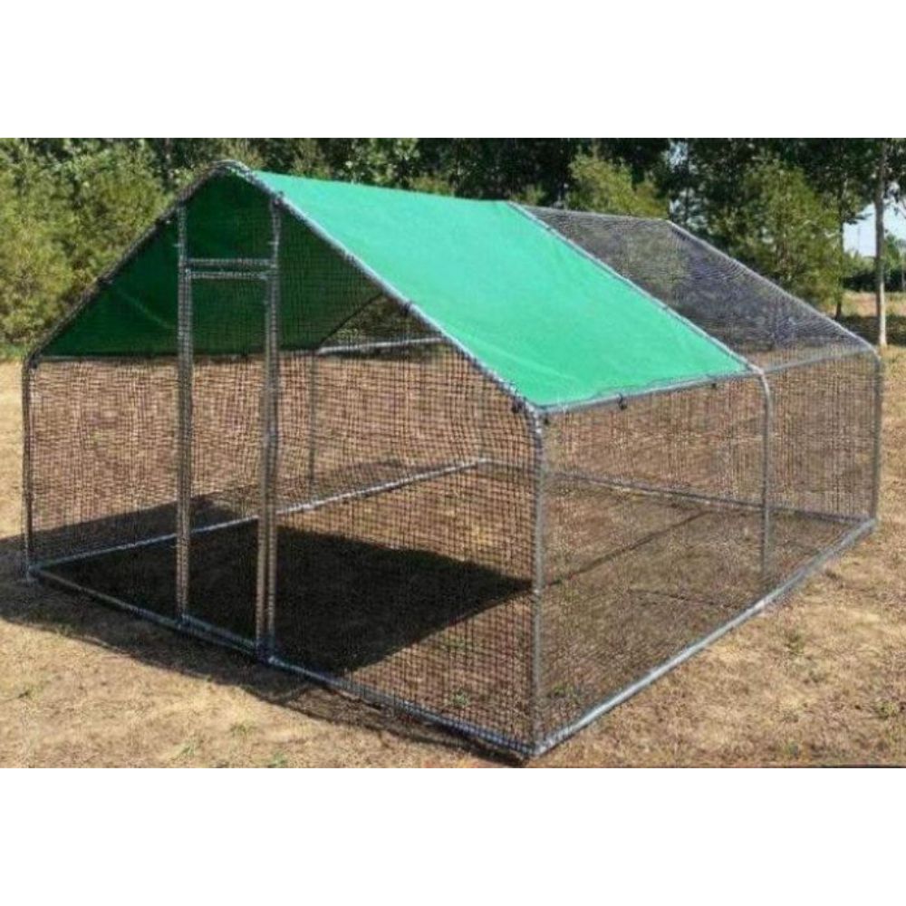 야외 닭장 케이지 대형 닭 사육장 망 조립식 2m x 2m x 2m - 상품 이미지