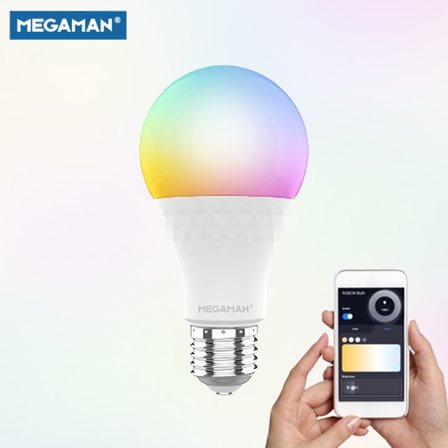 메가맨 LED 전구 스마트 IoT 벌브 9W LED램프 - 상품 이미지
