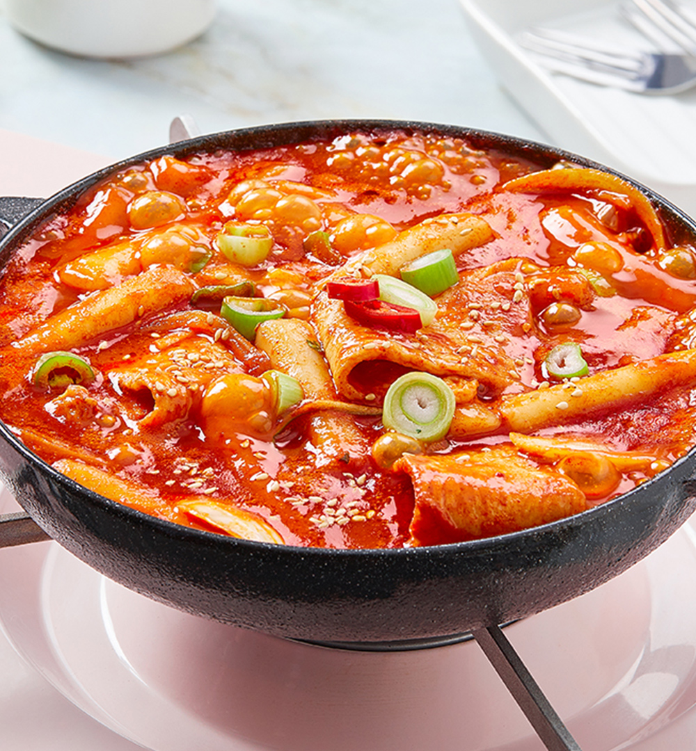 자연가득 추억의 쟁반 떡볶이 밀키트 2인분 690g - 상품 이미지