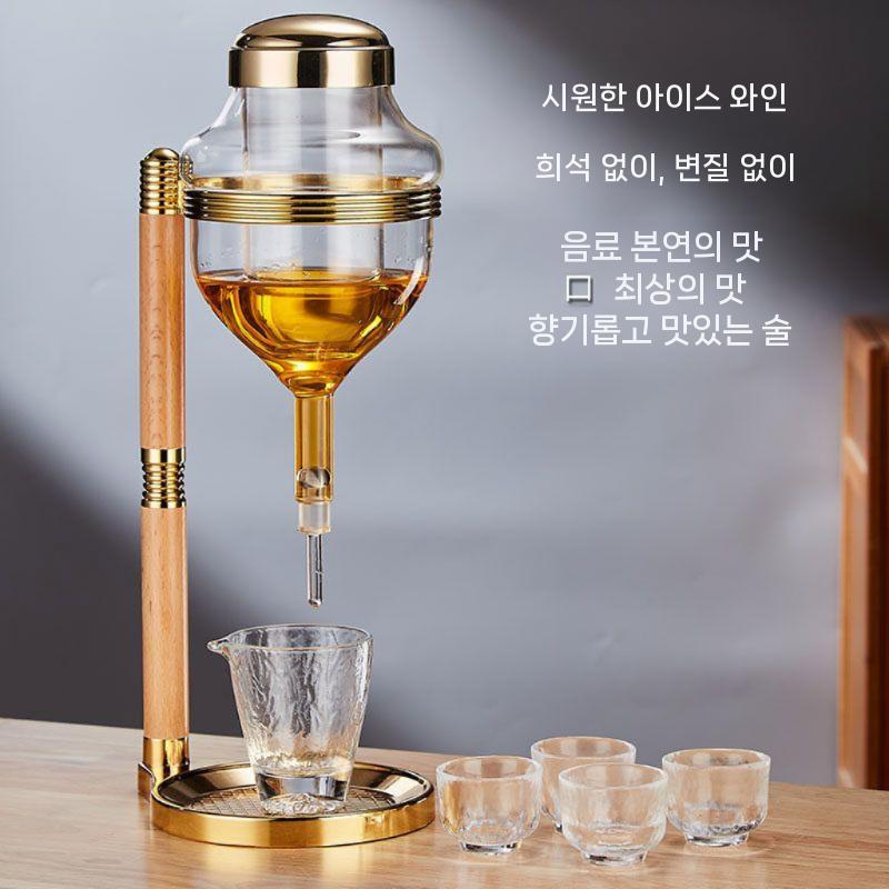 양주 디스펜서 술따라주는 하이볼 주류 술 위스키 실버 - 상세 이미지 3