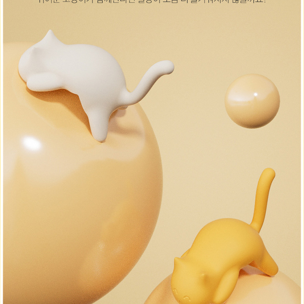 모서리마감화장대정리가방행거 높은휴대성학교책상고양이걸이 귀여운디자인사무실책상가방걸이 이미지 6