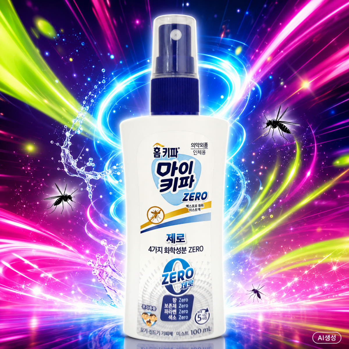 마이키파 제로 이카리딘 20% 천연 모기기피제 가격 비교 컬러포 마이키파 제로 이카리딘 20% 천연 모기기피제