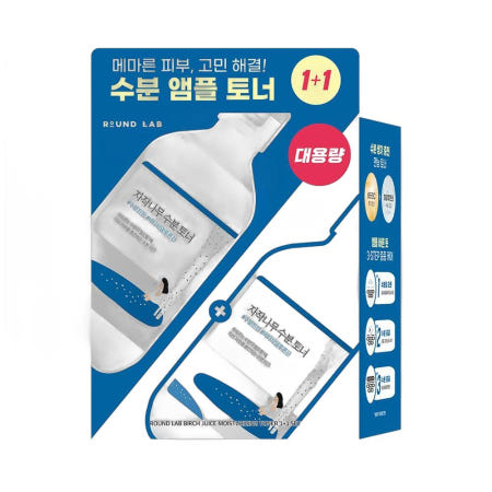 (최신제조) 라운드랩 자작나무 수분 토너 1+1 기획 (300ml+300ml)_OY6342