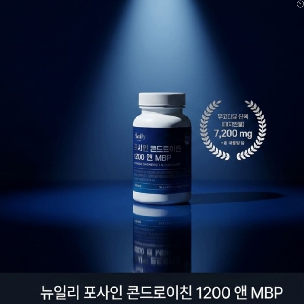 포사인 콘드로이친1200 mbp 돼지연골유래 콘드로이친성분 황산 - 상세 이미지 5
