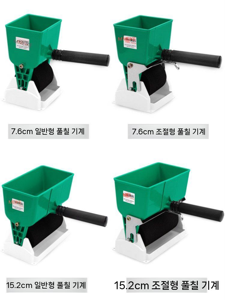도배풀 롤러 벽지 롤링기 도배 공사 목공 수동풀 3인치 이미지 6