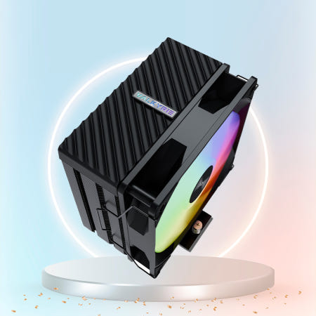 발키리 AQ125 ARGB 싱글타워 공랭 CPU 쿨러 블랙