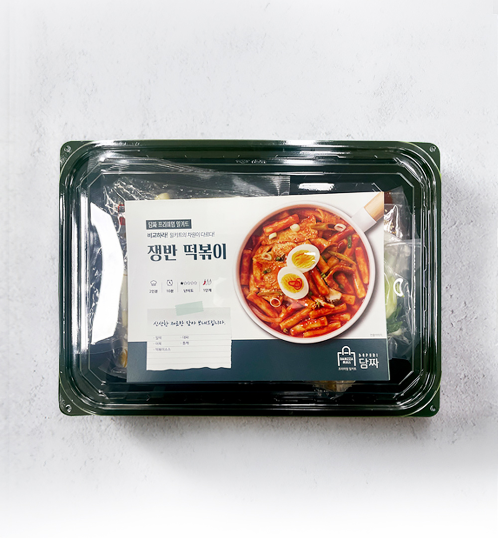 자연가득 추억의 쟁반 떡볶이 밀키트 2인분 690g - 상세 이미지 5