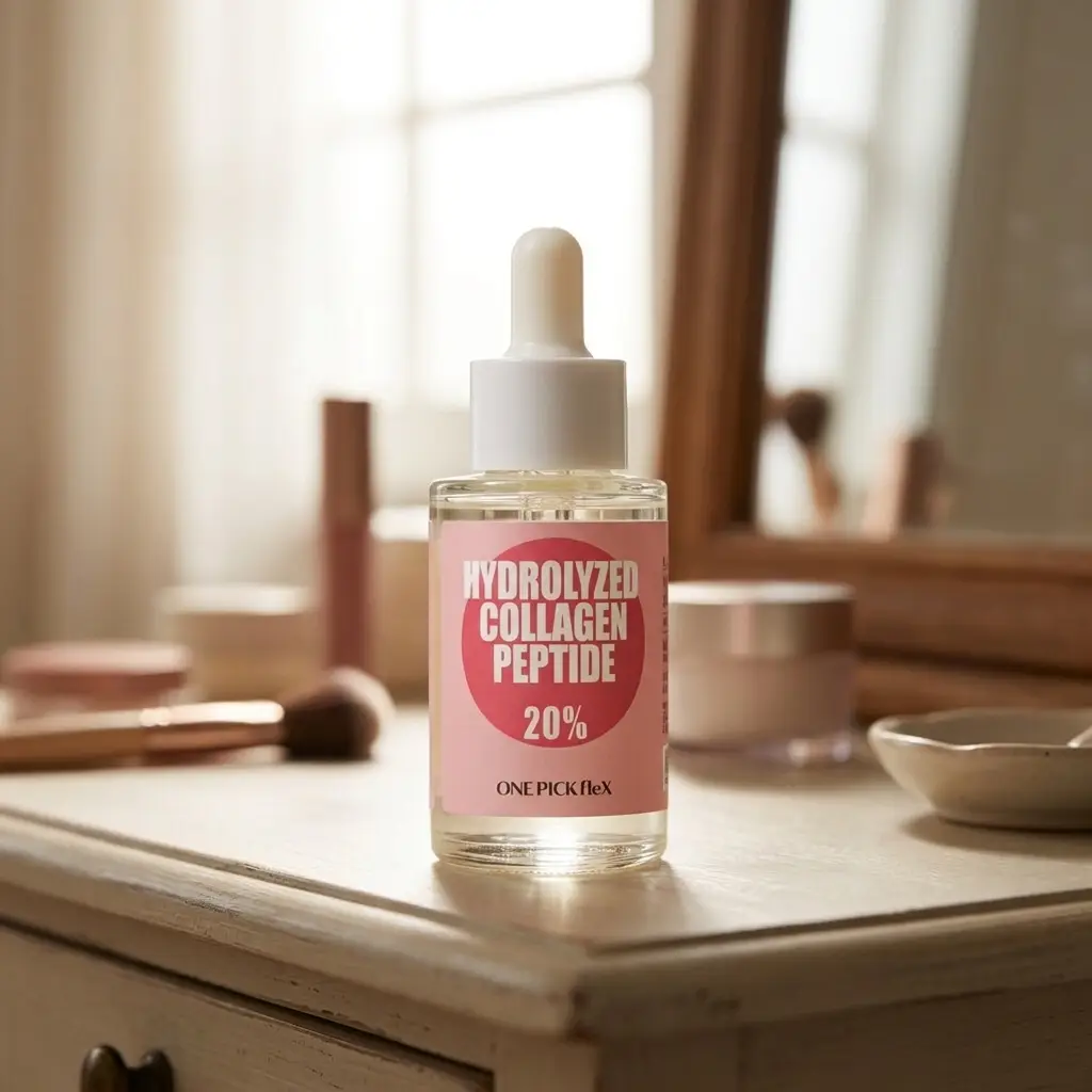 콜라겐펩타이드원액 20% 30ml 원픽플렉스 하이드롤라이즈드콜라겐 저분자 펩타이드 피부탄력 이미지 7